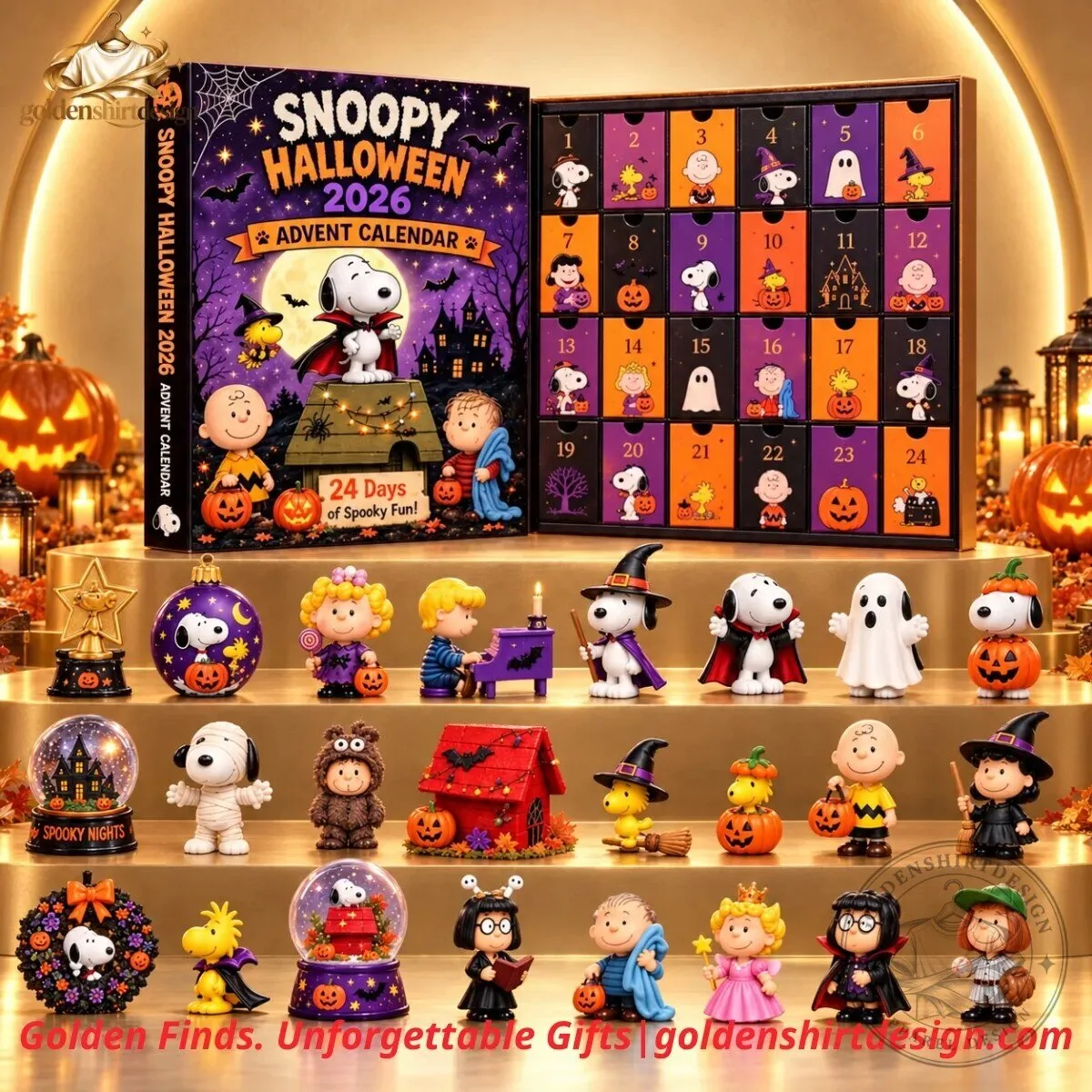 PEANUTS スヌーピー ハロウィン ブラインド ボックス Snoopy x Peanuts Halloween 24-Day Spooky Costume Mini Figure