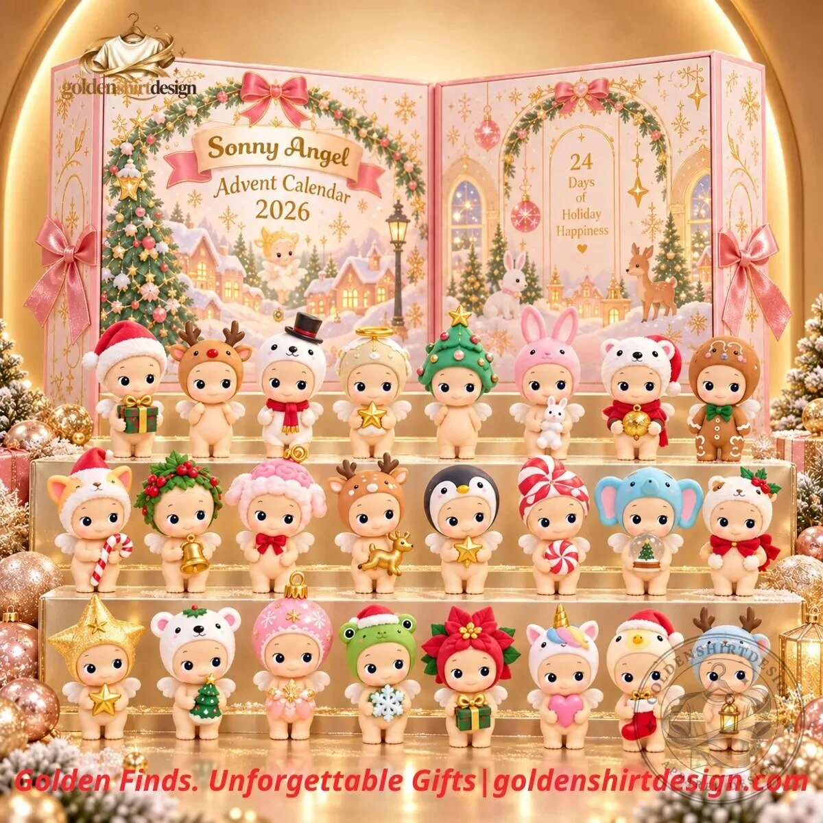 Sonny Angel Christmas 24-Day Holiday Mini Figure Collection Advent