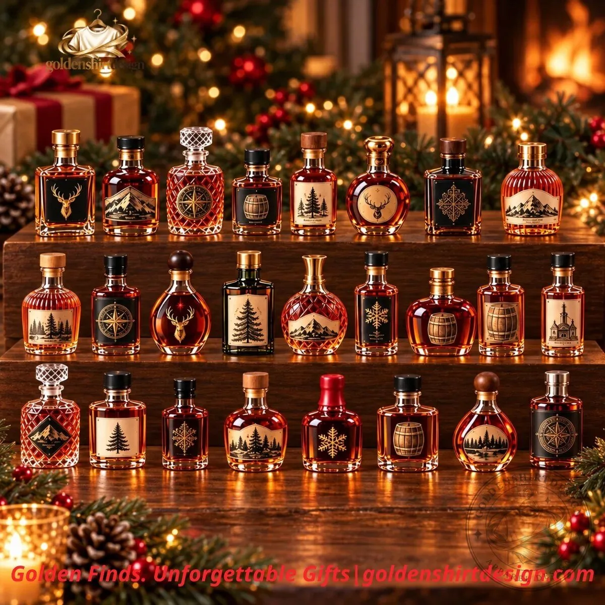 Whiskey Christmas 24-Day Mini Bottle Collection & Tasting Advent